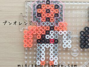 boonboom-sentai-hero-2024-beads-handmade-orange