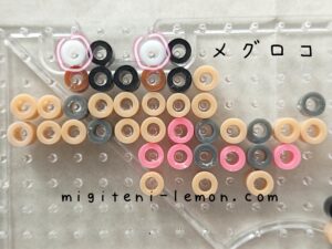 meguroco-sandile-wani-pokemon-beads-zuan