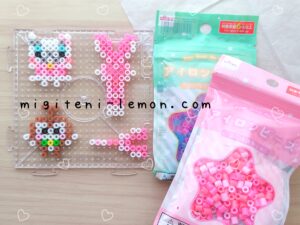 magical-chiikawa-kawaii-sasumata-stick-beads-handmade-beetle-pink