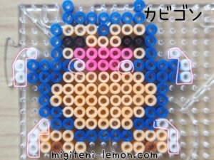 small-pokemon-sleep-kabigon-snorlax-kawaii-beads-handmade