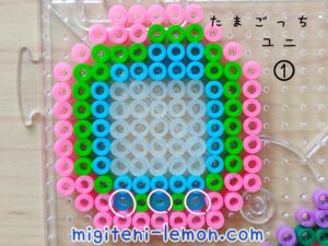 tamagotchi-uni-pink-daiso-handmade-beads-2024