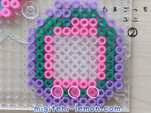 tamagotchi-uni-daiso-purple-handmade-beads-2024
