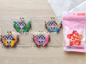daiso-viviyon-butterfly-pokemon-handmade-beads