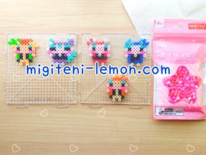 daiso-chiikawa-hachiware-usagi-kuri-momonga-summer-matsuri-beads