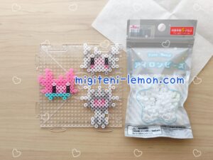 sunnygo-corsola-sunigoon-cursola-daiso-pokemon-beads-handmade