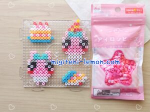 daiso-opanchu-usagi-handmade-birthday-beads-cake