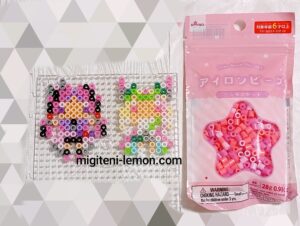 idol-precure-kiss-zukyun-handmade-beads-daiso