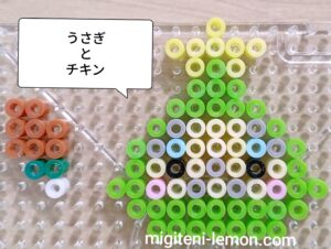 chiikawa-xmas-tree-usagi-daiso-2025-beads-zuan