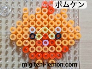 pokemon-wind-wave-pomuken-pombon-2027-fire-puppy-beads-zuan