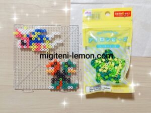 mega-pokemon-scovillain-shibirudon-eelektross-daiso-beads