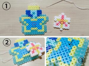 tantei-precure-lily-fragrance-handmade-daiso-iron-beads